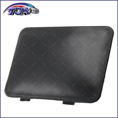 Cubierta de gancho de remolque para parachoques delantero sin pintar para Nissan Sentra SR 2013 2014 2015 Foto 1 de 2