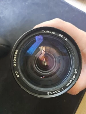 Tokina SZ-X 28-200mm 1:3.5-5.3 Manual Zoom Lens MACRO Minolta Mount UNTESTED - Image 1 of 2