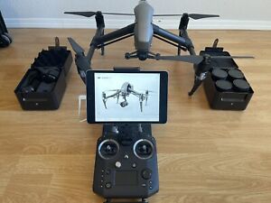 Complete DJI Inspire 2 Drone Package With 15-20 Hours Of Use