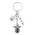 Women Handbag Charms Key Chain Fairy Angel Wing Keychain Key Ring Bag Pendant