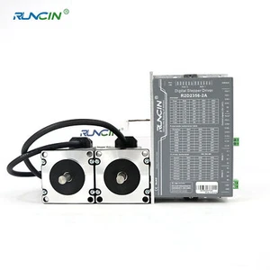 Runcin Nema23 Kit Motore Avvitatore Passo Ibrido 2 Assi 1Nm 142Oz.in Taglierina Laser - Foto 1 di 17