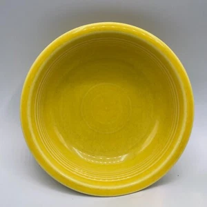 Fiestaware Sunflower Yellow Color 6 3/4" Cereal Bowl Homer Laughlin Fiesta HLC - Picture 1 of 2