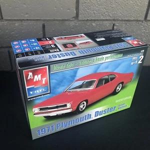 AMT 1971 Plymouth Duster Street Machine, 1:25 senza confezione sigillata all'interno - Foto 1 di 6