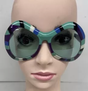 Vintage "Dr. Peepers" große Hippie Schmetterling Sonnenbrille - Bild 1 von 10