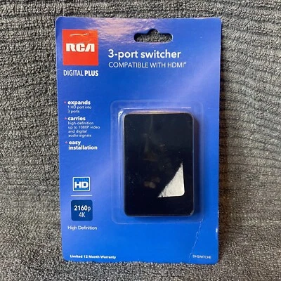 RCA DHSWITCHF HDMI Switcher - Image 1 of 4