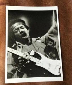 c.1969 Fotofolio Chrome Postcard Music/Performer JIMI HENDRIX GUITAR ROCK BLUES - Bild 1 von 2