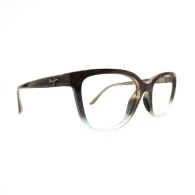 Gafas de sol Maui Jim Honi MJ758-22B marrón azul montura ojo de gato 54-18-140 Italia Foto 1 de 4