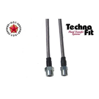 Linhas de freio traseiras de aço inoxidável AUDI-1025RR para Audi A4 Quattro Techna-Fit - Imagem 1 de 2