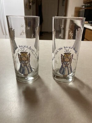 Anchor Hocking Glass - Christmas Hark the Herald Angels Sing vendido por separado Foto 1 de 4