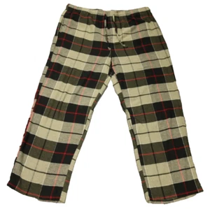 Sonoma Sleepwear Plaid Flannel Pajama Pants Lounge Oeko Tex Gray, Black, Red XL - Picture 1 of 20