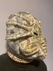 Adult Alien Face Hugger Mask Cosplay Halloween Fancy Dress Latex Costume - Picture 1 of 5