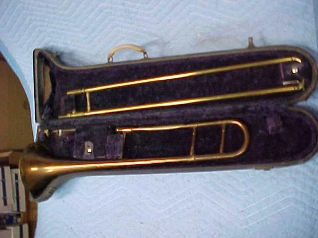 Vintage Buescher True Tone Custom Built Trombone, - Image 1 of 4