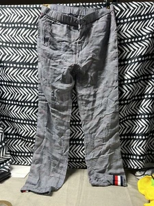 Tommy Hilfiger  GIRL'S HOUNDSTOOTH TUXEDO PANTS BLUE RED WHITE Size 16 - Picture 1 of 5