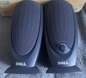 Neu Dell Multimedia Speakers, 2 Paar Desktop/Computer, Schwarz/Grau MODEL A215 - Bild 1 von 7