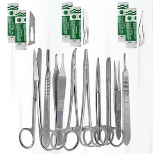 39x PREMIUM GRADE LACERATION SUTURE KIT SURGICAL STAINLESS STEEL INSTRUMENTS SET - Picture 1 of 3