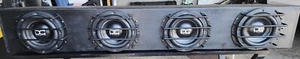 4 DC AUDIO M4 6.5" SUBWOOFER In Custom Box - Picture 1 of 4