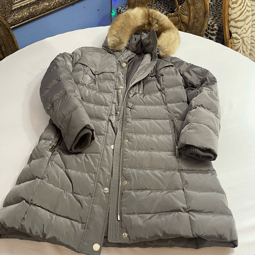Cappotto giacca piumino grigio Michael Kors taglia grande