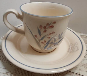 Vtg Noritake Kilkee Ireland Keltcraft Flower/Butterfly Coffee Cups/Saucers 4Sets - Picture 1 of 9