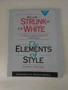 The Elements of Style, Fourth Edition by William STRUNK JR & E.B.WHITE. - Imagen 1 de 6