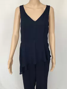 s.Oliver BLACK LABEL Jumpsuit / Overall Navy Gr.38, Neu . OP. 129,99 Euro - Bild 1 von 5