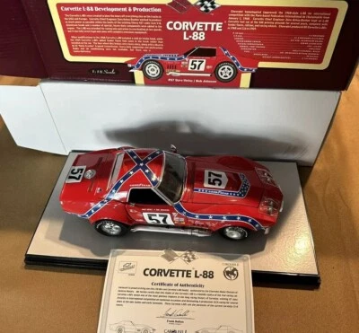New 1972 Sebring 68 Corvette L-88 #57 Dave/Heinz/Bob Johnson 1:18 Carousel NIB - Image 1 of 4