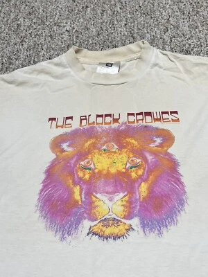 2001 Black Crowes Lions Álbum LP Promo Camiseta XL Robinson Rock Shake Southern Foto 1 de 4