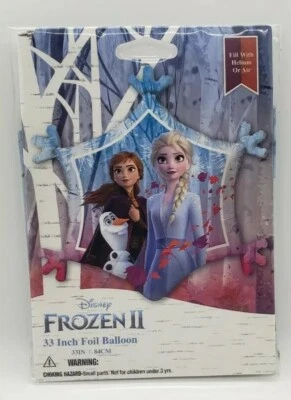 Frozen 2 - 33 Inch Foil Balloon. Fill With Helium Or Air New! - Image 1 of 2