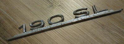 Emblema insignia maletero Mercedes Benz 190SL W121 ORIGINAL OEM 1218170215  Foto 1 de 2