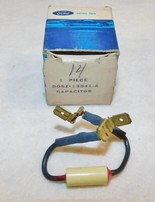 Ford Thunderbird Landau Lincoln Mark III 1970 interruptor de bocina condensador de contacto Foto 1 de 2