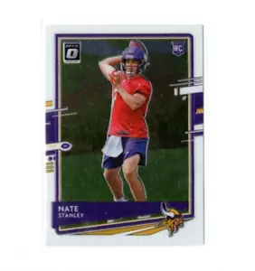 2 count lot 2020 Panini Optic Nate Stanley Rookie cards #150 VIKINGS RC LOT QB! - Picture 1 of 1