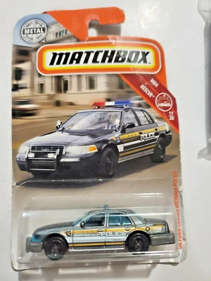 2019 Matchbox #56 ‘06 Ford Crown Victoria Police (Recacho River Valley) TOY#14 - Image 1 of 3