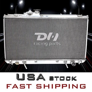 CU2356 3 Rows Aluminum Radiator Fits 2001-2005 02 03 04 Lexus IS300 3.0L L6 GAS - Picture 1 of 11