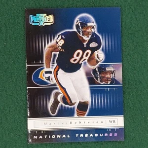 Marcus Robinson 2001 Playoff Preferred Football Card #61 serial #d 028/400 - Picture 1 of 15