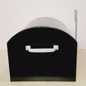 Architectural Mailboxes Centennial Black Post Mount Steel Mailbox - 950020B-10 - Picture 1 of 22