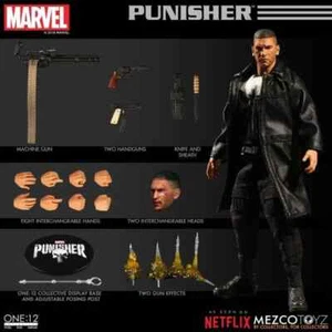 The One:12 Collective Marvel Netflix Punisher Action Figure by Mezco - Picture 1 of 1