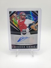 2020 Panini Elite Extra Edition - Hidden Gems Black #HG-BA Brett Auerbach Auto