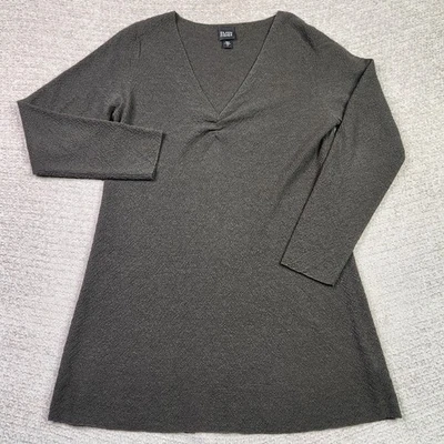 Vestido túnica midi Eileen Fisher para mujer pequeño verde oliva pulóver de lana  Foto 1 de 4