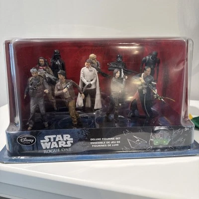 星球大战 ROGUE ONE 豪华雕像 迪士尼商店 完整 10 件套 全新 — 第 1/4 张图片