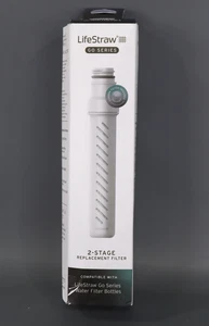 Cartucho de filtro de agua de repuesto de microfiltro Go Series de 2 etapas - blanco... - Imagen 1 de 6