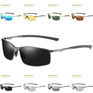 Unisex Polarisierte Photochrome Sonnenbrille Anti-UV Brille Outdoor Pilotenbrille - Bild 1 von 52