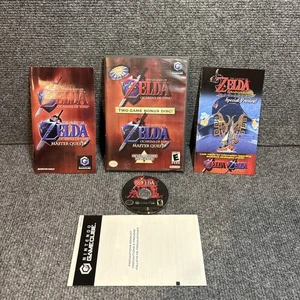 The Legend of Zelda Ocarina of Time Master Quest Nintendo Gamecube Complete CIB - Picture 1 of 21