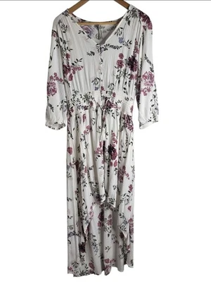 American Rag Women's Floral Maxi Dress Size Large - Изображение 1 из 4