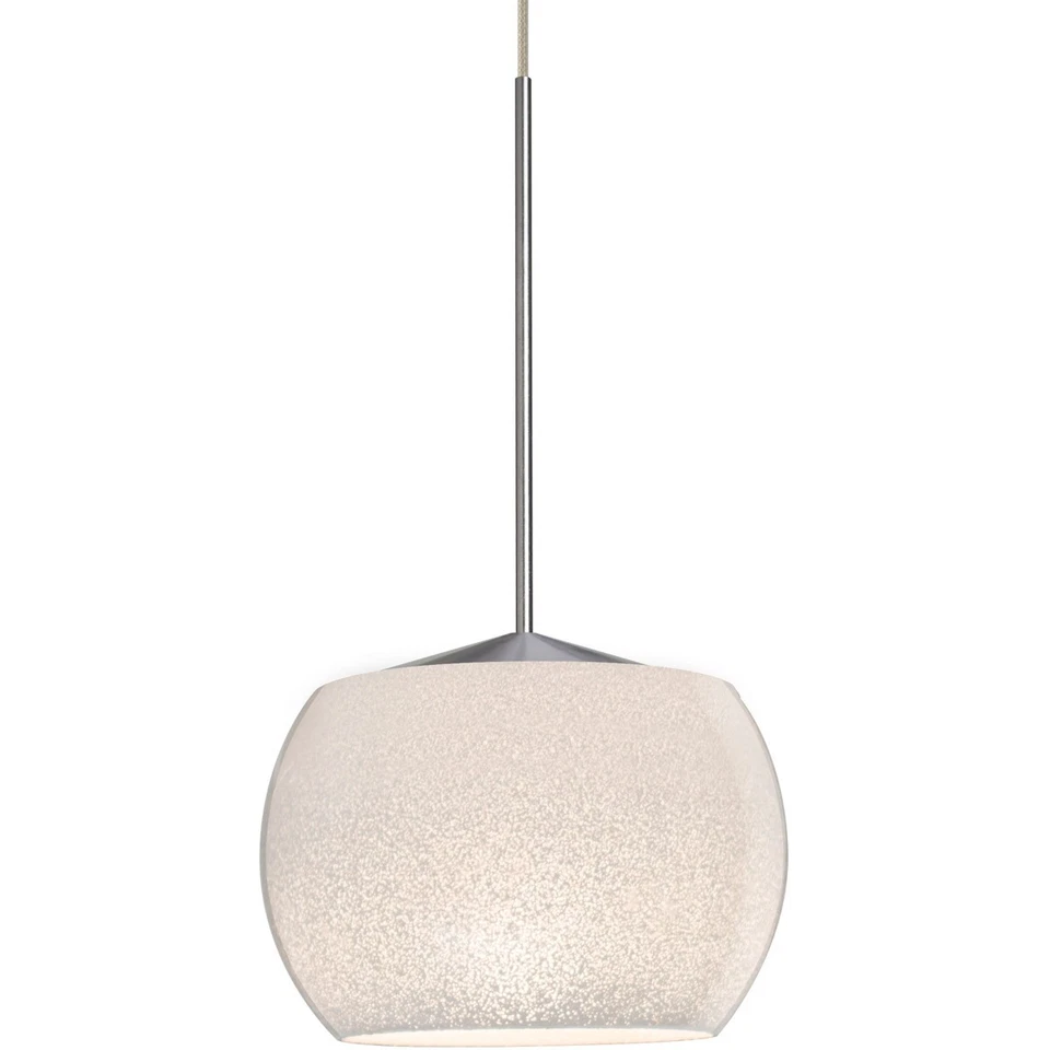 Besa Lighting 1XT-KENOWH-LED-SN OPEN BOX Keno Pendant Satin Nickel - Image 1 of 1