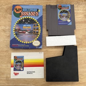 1989 Nintendo Hollywood Squares CIB NES Complete In Box