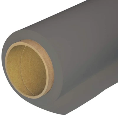 Rollo de papel de fondo de fotografía sin costuras, fondo de papel fotográfico gris para fotografía... Foto 1 de 4