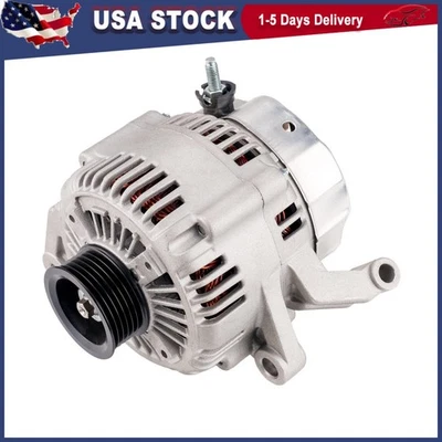 Alternador 13873 para Jeep Grand Cherokee Dodge Dakota 4,7 L V8 2001-2006 136A 12 V Foto 1 de 3