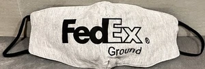 Fedex Ground Company Protective Warmer Sick Mask Gray Black Fan Sports Game Gear - Picture 1 of 6