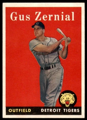 1958 Topps Set Break Gus Zernial #112 NM-MT or BETTER - Image 1 of 2