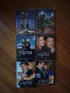 Castle: Season 1 -6 Mix Condition , See Descriptions. - Picture 1 of 2