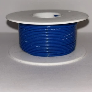 Carrete M22759/18-22 calibre 22 19 hilos aislamiento Tefzel azul 100 ft - Imagen 1 de 1